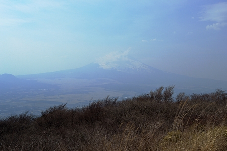 芦ノ湖スカイラインからみた富士山