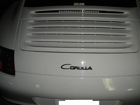 ヒデさんのカローラ