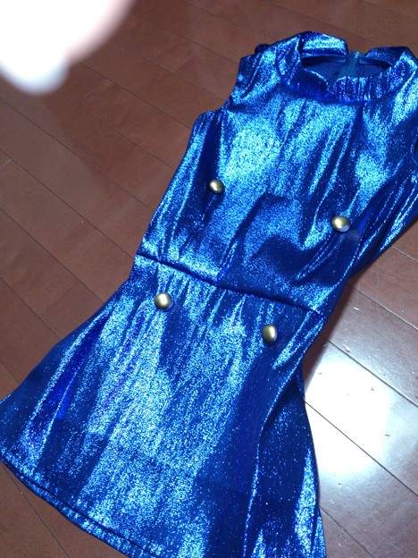 アンドロ仮面コス ベースのワンピース完成なう 写真共有サイト フォト蔵