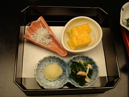 ご飯用おかず@強羅花壇 朝食