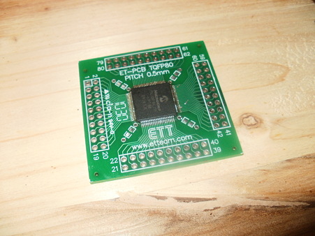 80 pins microcontroller