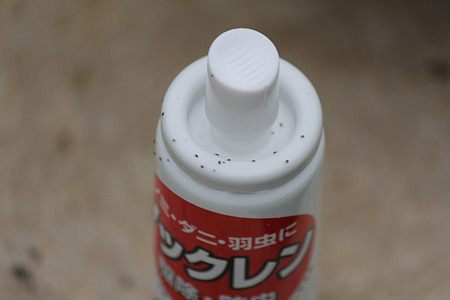 殺虫剤にもはいあがって、、