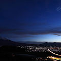 夜明け前の富士山 １月２日