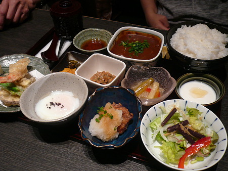 京橋・鮮菜魚 早瀬 「健康定食」