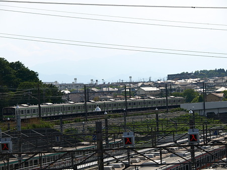 205系横浜線と長津田車庫3
