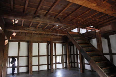 新発田城・旧二の丸隅櫓内部 - 15