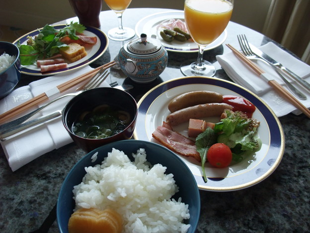 Photos: 朝食
